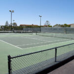 Rénovation de terrain de tennis