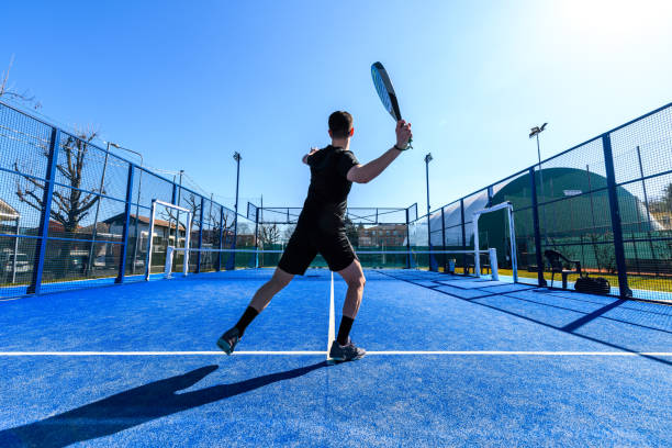 Construction terrain de tennis